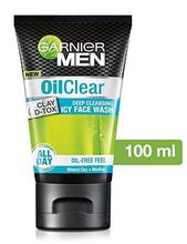 Garnier Men Oil Clear Deep Cleansing Facewash (100gm)