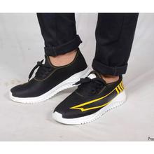 Hifashion- Sneakers Outdoor Casual Sports Shoes For Men-Black