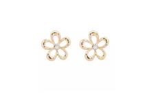 Flower Shaped Stud Earrings