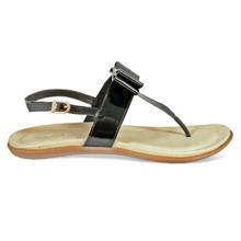 La Briza White V-Strap Flat Sandals For Women (LB2005W)