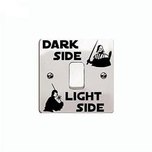 Star Wars Dark Light Side Light Switch Kids Wall Sticker