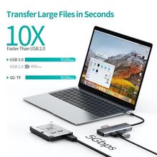 Choetech HUB-  7 in 1 Multiport USB Type C Hub - iSure