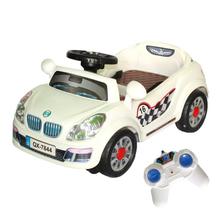 White Electric Remote Control Ride On Toys Car For Kids