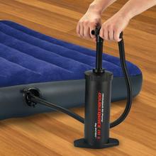 INTEX High Efficiency Pneumatic Manual, Double Quick Air Pump/ Hand Pump to Inflate Pools, Mattresses, Float (29cm/11.5 )