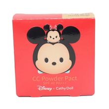 Cc Powder Pact Spf40 Pa+++ 4.5 gm Cathy Doll Disney Tsum Tsum #25 Honey Beige (Mickey)