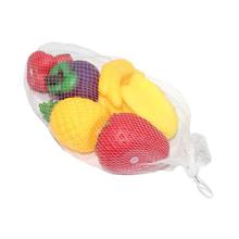 Multicolored Pack Of 6 Fruits Model Toys