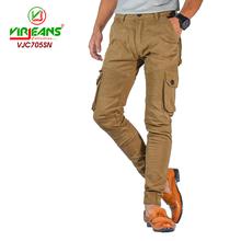 Virjeans Cotton Twill Stretchable (Cargo) Box Joggers Pant (VJC 705) Skin