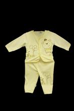 Yellow 2 Pcs Baby Set