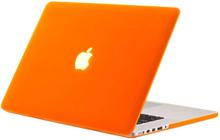 Rubberized Hard Case For Macbook Pro Retina 15.4" - Orange