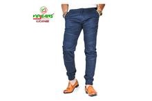 Virjeans Men’s Skinny Stretchable Cotton Slim Fit Pant Blue-(VJC 694)