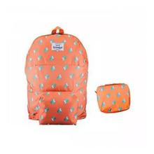 Orange Korean Weekeight Backpack