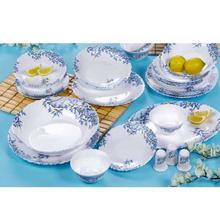 Luminarc Tempered 25 Pcs Arcopal Aliya Blue Dinner Set