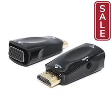 SALE- Rovtop HDMI to VGA Adapter Audio Cable Converter