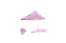 Microfiber Magic Quick Dry Hair Turban Pink Beauty Cap Towel