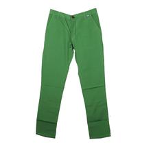 Green Cotton plain pant