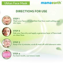 Mamaearth Ubtan Face Mask for Skin Lightening & Brightening, 100ml