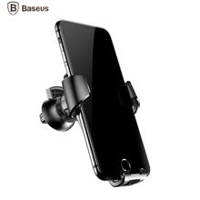 Baseus Metal Wireless Vehicle Car Charger Air Vent Phone Holder Gravity Car Mount