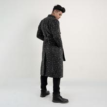 KASA Leopard Print Overcoat For Men