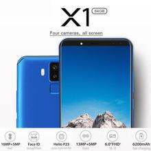 4G Smartphone 6200mAh 6GB RAM 64GB ROM