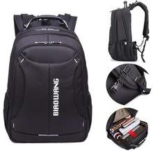 Biaowang Waterproof Everday Usage Black Laptop Backpack