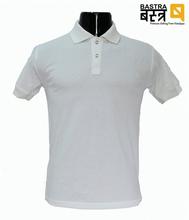 BASTRA White Polo T-shirt