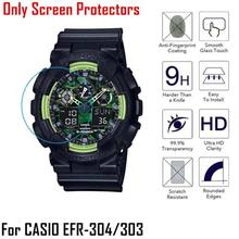 Tempered Glass 9H Screen Protector Cover Tempered Glass For Casio Edifice EFR-304 303