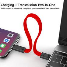 NOHON Portable Keychain USB Cable For iPhone Micro Type C