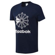 Kapadaa: Reebok Navy Blue Classics Big Logo T-Shirt For Men – DT8115