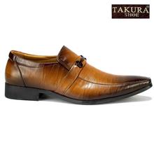 Takura Casual Slip On Shoes For Men (LK88013)- Tan Brown