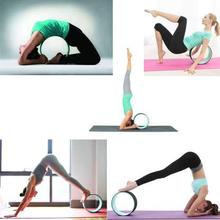 Fitness Yoga Wheel for Home Fitness Improves Flexibility, Releasing Tension, Stretching, Balance Training ( Colors May Vary)