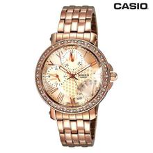 Casio Sheen Round Dial Chronograph Watch For Women -SHN-3011PG-9ADR