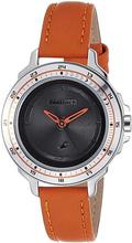 6135SL01 Grey Dial Casual Analog Watch For Women- (Orange)