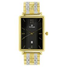 Titan Karishma Black Dial Analog Watch For Men-1738BM02