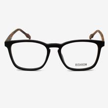 Black/Brown Textured Square Frame (Unisex) - 8096