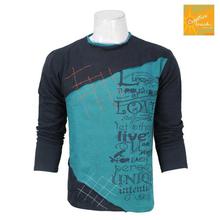 Navy/Sky Blue Two-Toned Sweatshirt For Men (WSH1007)