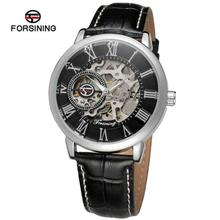 GMT838-4B Skeleton Hand Winding Mechanical Watch For Men - (Golden)