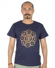 Asta Mandala  Prussian Blue Tshirt