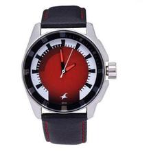 3089SL10 Red Dial Leather Analog Watch For Men