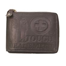 Touch Jean Inc Brown Leather Wallet