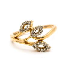 18K Gold Diamond Ring For Women DRG-6504