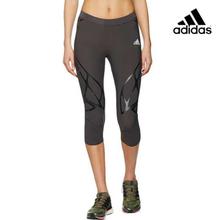 Adidas Black Adizero Sprintweb 3/4 Tights For Women - S93593