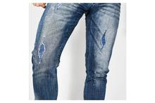 Virjeans Skinny Grunge Denim (Jeans) Choose Pant Stretchable (Light Blue) (VJC 675)