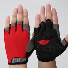 Hot sale Bicycle Riding Men Women Outdoor Climbing Half Finger Gloves Cycling Gloves Summer Sports Fitness Shockproof Bike Glove