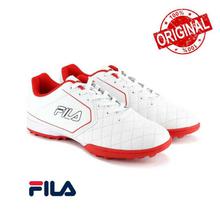 Fila Pass Football Shoes For Men -White/ Red