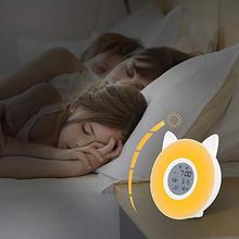 Radio Alarm Clock | Sunrise Alarm Clock with LED Wake Up Light, 2