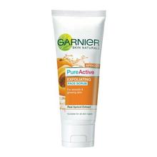 Garnier Skin Naturals Pure Active Apricot Face Scrub (50gm)