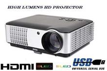 LED Projector 2800 Lumens, 1280x800 720P/1080P HDMI AV VGA USB input.