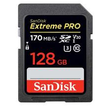 Camera memory card SanDisk Extreme Pro 170MB/s  128GB Card Genuine