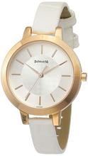 Sonata Blush Analog Silver Dial Women's Watch-8141WL01