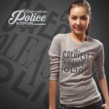 Police Top Dyed Printed T-Shirt For Women (G.334)